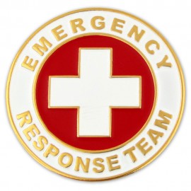 Emergency Response Team Lapel Pin Custom Imprinted