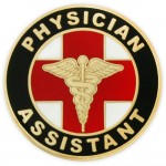 Logo Printed Physicians Assistant Pin