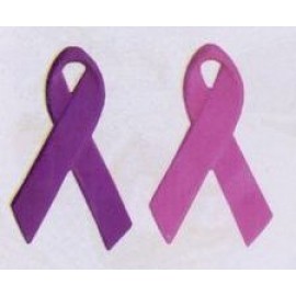 7/8" Awareness Ribbon Pin Branded