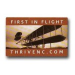 Personalized 3/4" Printed Stainless Steel Lapel Pins
