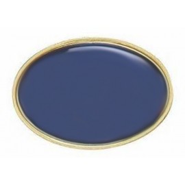 Oval Printed Stock Lapel Pin (1 1/16"x7/8") Logo Printed  Oval Printed Stock Lapel Pin (1 1/16"x7/8") Logo Printed