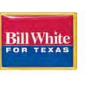 Radius Corners Rectangle Printed Stock Lapel Pin (1 1/16"x1/2") Logo Printed  Radius Corners Rectangle Printed Stock Lapel Pin (1 1/16"x1/2") Logo Printed