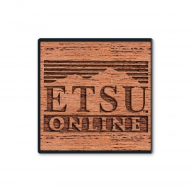 Wood Insert Pins .875" Square with Logo