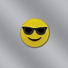 Customized Shades Emoji Pin