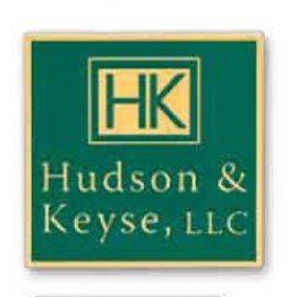 Logo Printed Square w/ Rounded Corners Color Filled Die Struck Lapel Pin (1"x1")  Logo Printed Square w/ Rounded Corners Color Filled Die Struck Lapel Pin (1"x1")