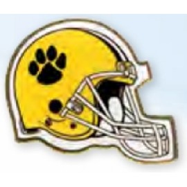 Football Helmet Printed Stock Lapel Pin Logo Printed  Football Helmet Printed Stock Lapel Pin Logo Printed