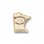Minnesota Printed Stock Lapel Pin Personalized