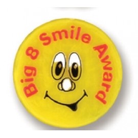Personalized 1 1/2" Custom Molded Plastic Lapel Pin