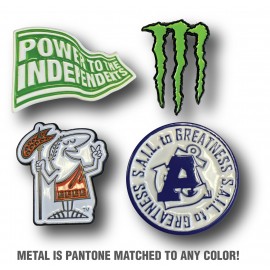 Custom 1" Die Struck ColorMatched Lapel Pin  Custom 1" Die Struck ColorMatched Lapel Pin