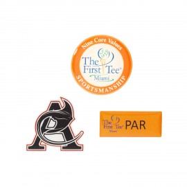 Personalized 1" Offset Trading Pins  Personalized 1" Offset Trading Pins