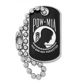 Customized P.O.W./M.I.A. Dog Tag