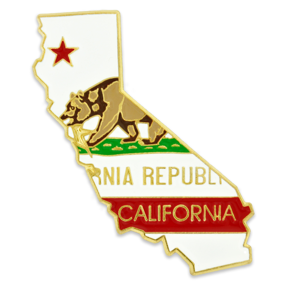 Promotional California State Pin