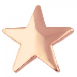 Custom Copper Star Lapel Pin