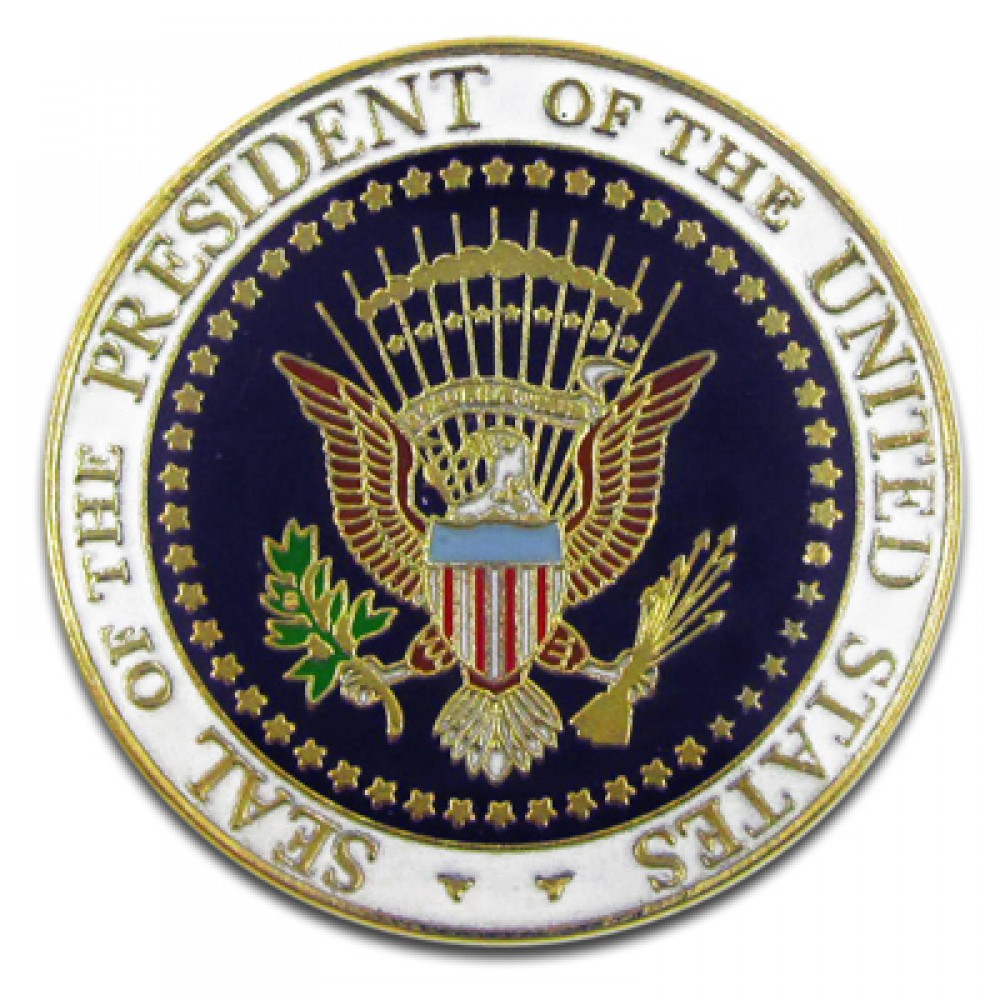 U.S. Presidential Seal Pin with Logo