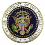 U.S. Presidential Seal Pin with Logo