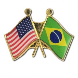 Custom Flag Lapel Pins with Logo