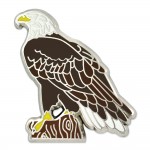 Personalized Bald Eagle Pin