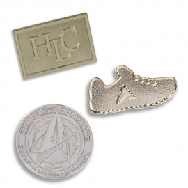 Customized 1.25" Die Struck DIRECT Lapel Pins