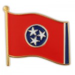 Custom Tennessee State Flag Pin