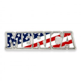 Merica Lapel Pin with Logo