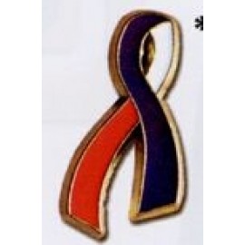 Promotional Stock Patriotic Lapel Pins (Red/White/Blue Ribbon)