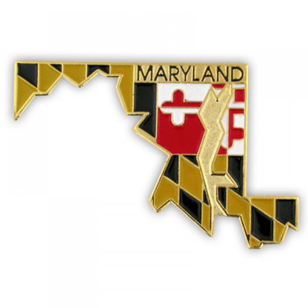 Maryland State Pin with Logo