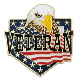 Veteran Lapel Pin with Logo