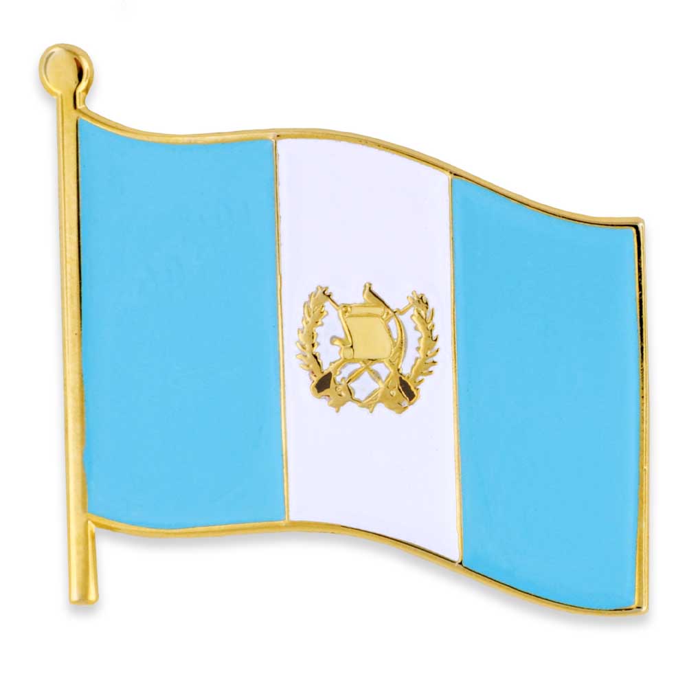 Customized Guatemala Flag Lapel Pin