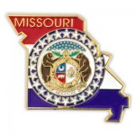 Personalized Missouri State Pin