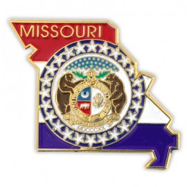 Personalized Missouri State Pin  Personalized Missouri State Pin