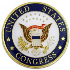 U.S. Congress Seal Pin with Logo  U.S. Congress Seal Pin with Logo