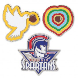 1.5" Hard Enamel DIRECT Lapel Pins with Logo