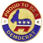 Patriotic - Proud To Be A Democrat with Logo