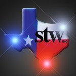 Promotional Imprinted Texas Blinking Pin - Domestic Imprint