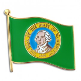 Promotional Washington State Flag Pin