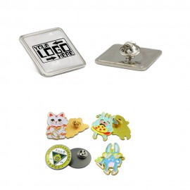 1" Custom Lapel Pin Die Struck Hard Enamel with Logo  1" Custom Lapel Pin Die Struck Hard Enamel with Logo