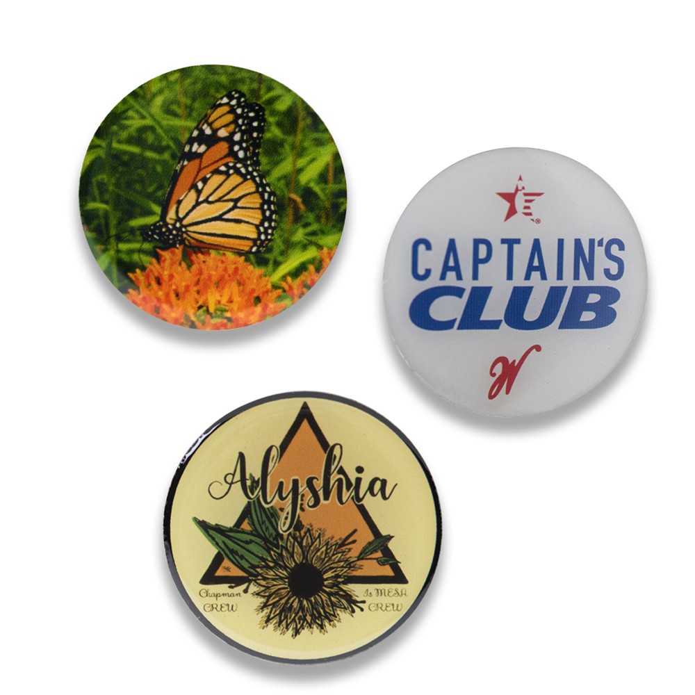 Promotional 1" Offset Printed DIRECT Lapel Pins Promotional 1" Offset Printed DIRECT Lapel Pins