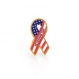 Digital Awareness Ribbon - 9 day delivery w/wo rectangle (1"x .62") with Logo