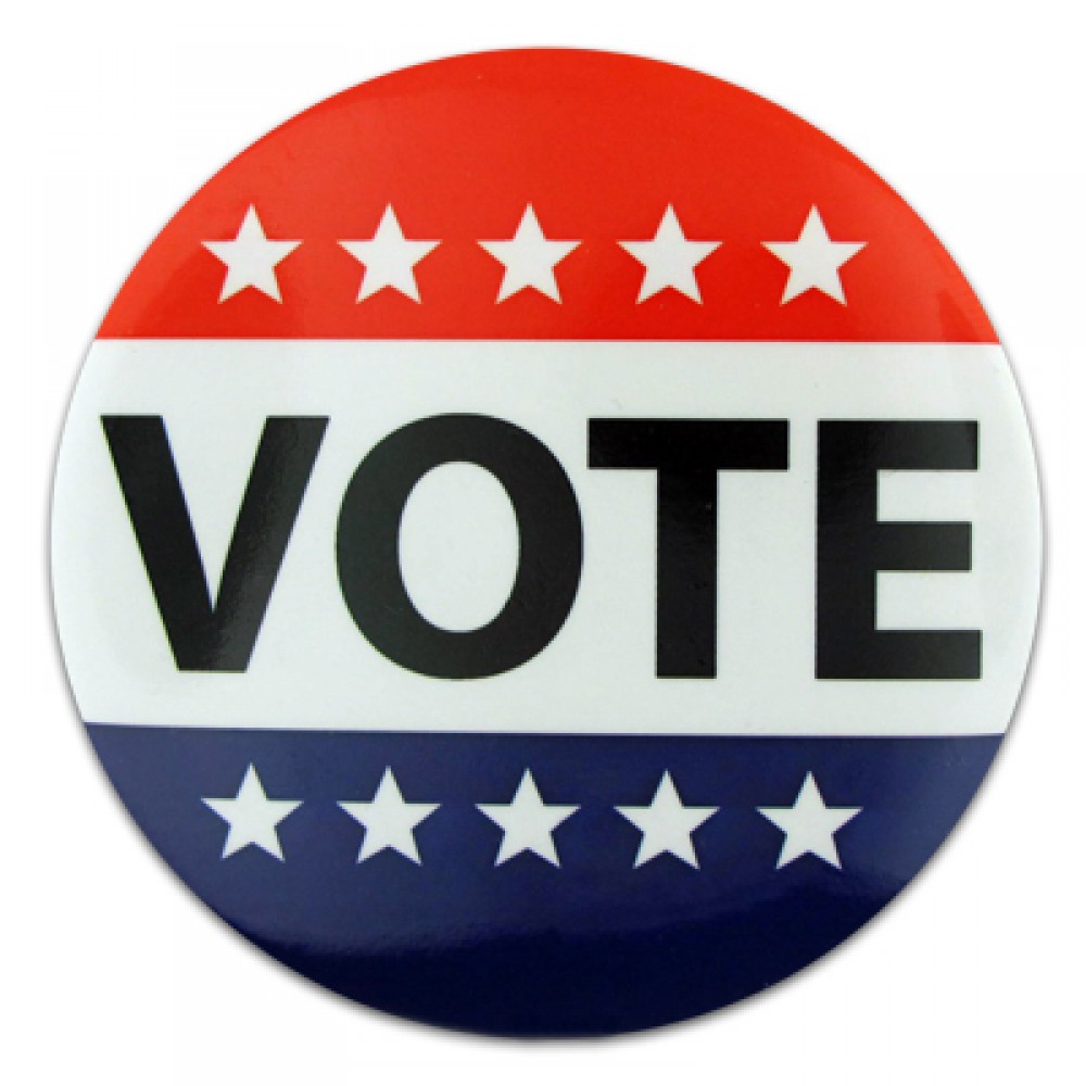 VOTE Button with Logo
