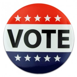 VOTE Button with Logo