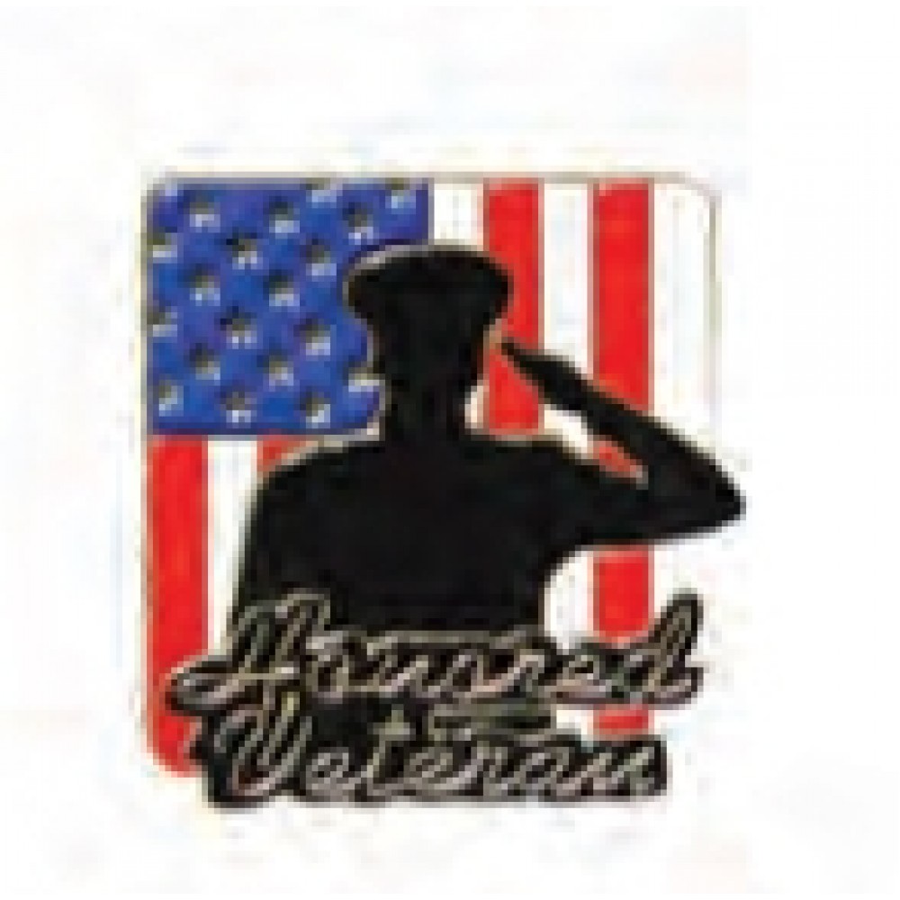 Promotional Honored Veteran Stock Pin