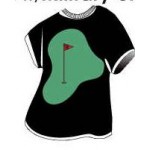 Promotional Golf Course T-Shirt Lapel Pin