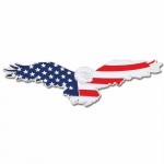 Customized Patriotic Soaring Eagle Pin
