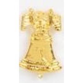 Liberty Bell Stock Cast Pin with Logo