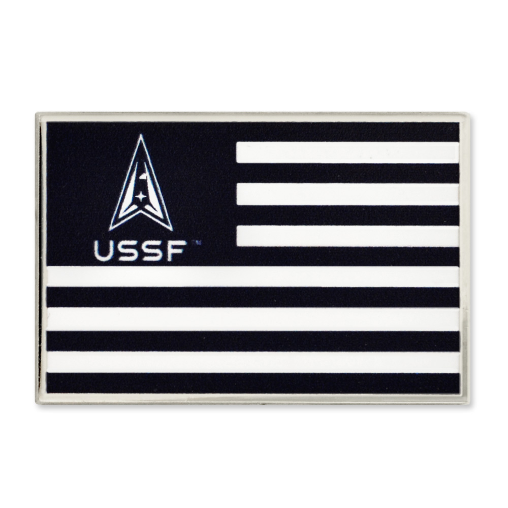 Customized Officially Licensed U.S. Space Force Flag Pin
