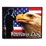 Personalized Veterans Day Stock Pin