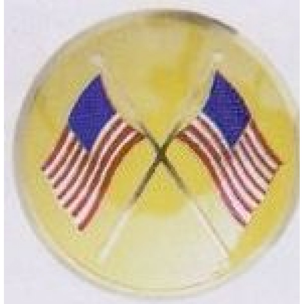 American Flag Club & Fraternities Lapel Pin Logo Printed