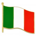 Custom Italian Flag Pin