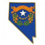 Nevada State Pin with Logo