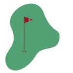 Golf Course Lapel Pin with Logo